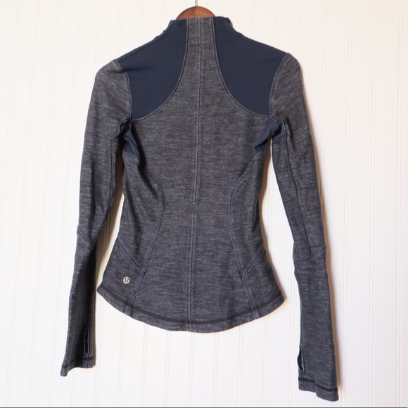 LULULEMON FORME DEFINE SLUB DENIM INKWELL JACKET - Picture 8 of 11